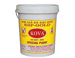 Sơn giả đá Kova KSP- Gold Vẩy Trung 4kg