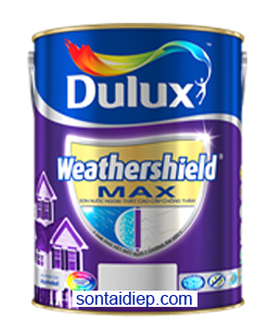 Sơn Ngoại thất Dulux Weathershield MAX chống thấm (5L)