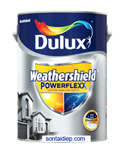 Dulux Weathershield PowerFlexx - Bề Mặt Bóng Mờ (GJ8-5L)